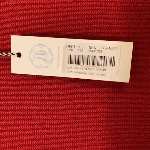 NWT Draper James Game Day Poncho - Picture 5 of 5